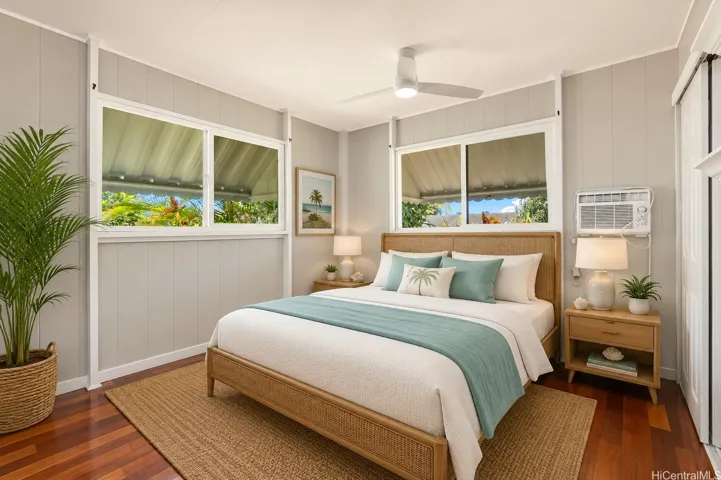 Enhanced view of Bedroom