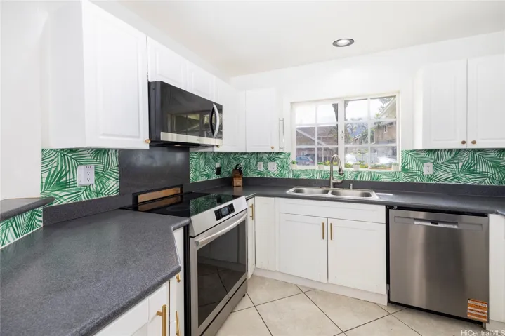 Stainless steel appliances