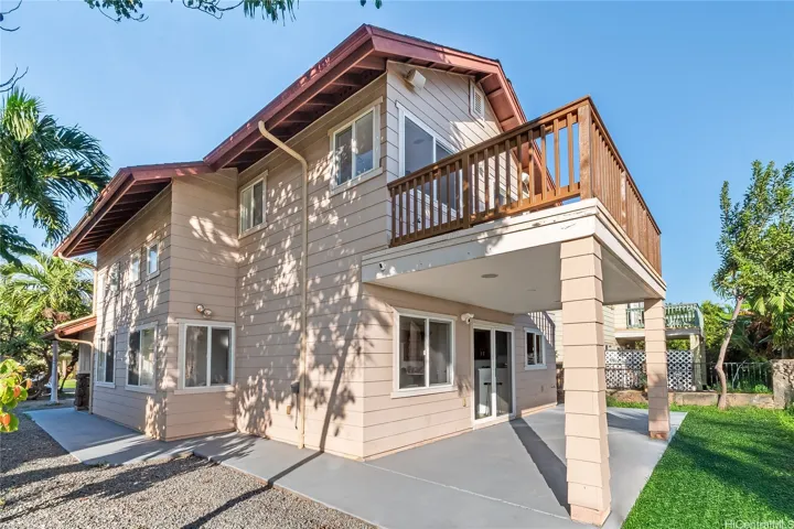 Every angle of this home says island living.