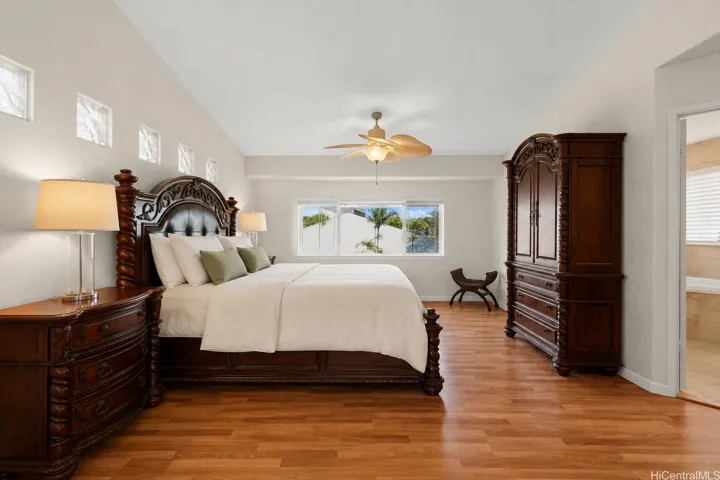 Primary Bedroom with walk in closet
