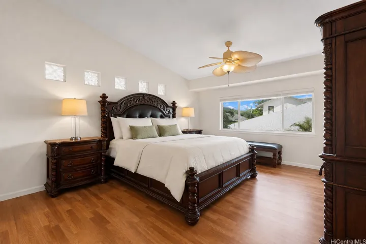 Primary Bedroom with walk in closet