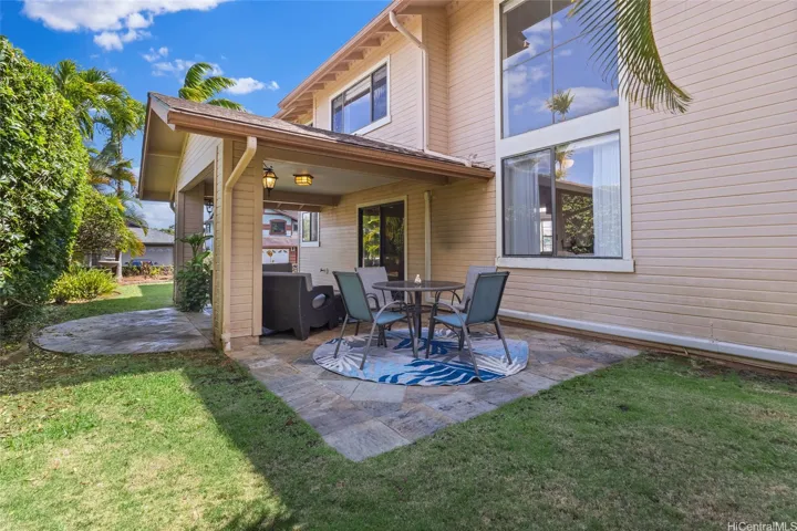 Back patio