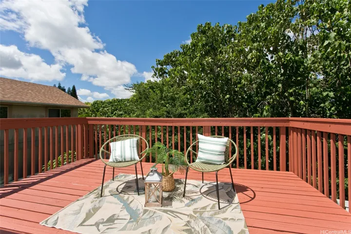 Lanai off the primary bedroom