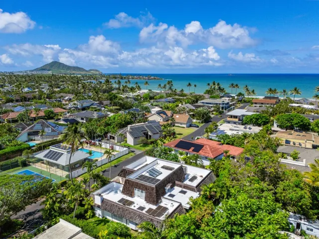 824A N Kalaheo Ave. is an estate located directly across from the Hale Kai community pool, clubhouse, pickle ball, tennis and basketball courts, only accessible for the 14-home Hale Kai Surf community!