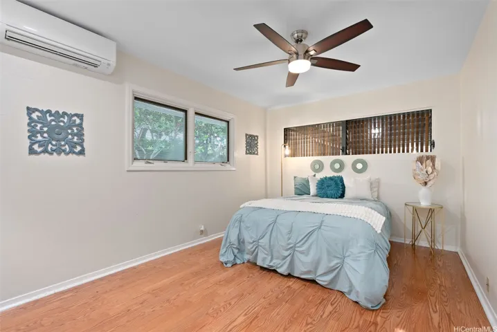 Corner bedroom 3 of 4 on the main level with the entire master ensuite on the 2nd level.