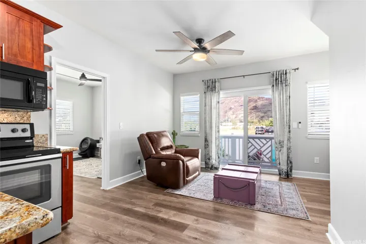 Living Room, Kitchenette
