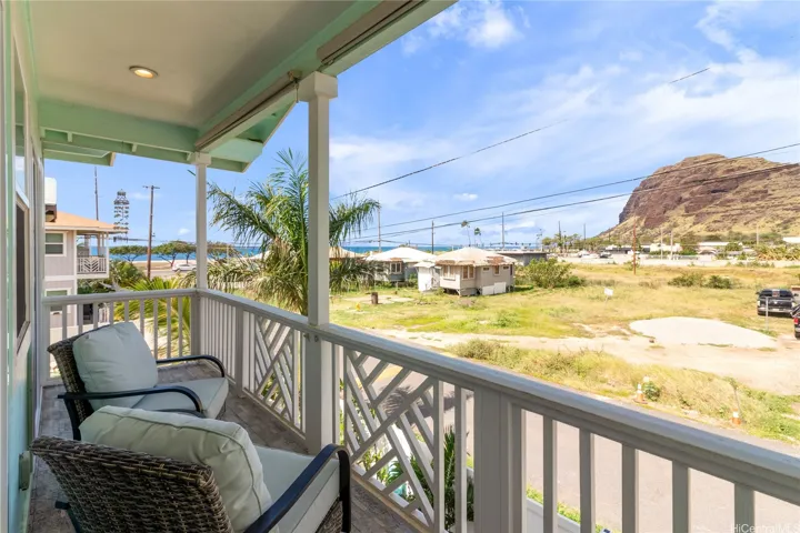 Lanai from upstairs
