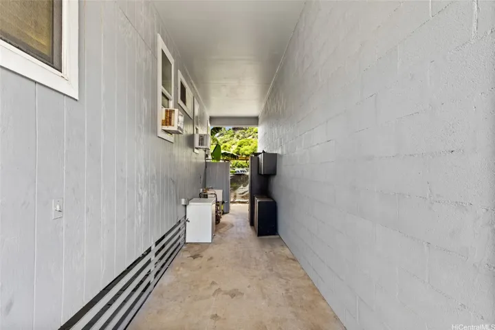 Newly painted trim and outdoor space.