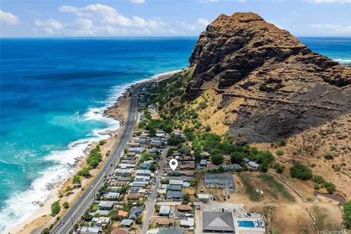 The single family home is less than a half mile from the beach.