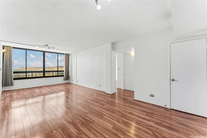 Living Room view without staging.