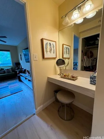 Enhanced.  Dressing area