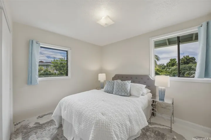 Second of two bedrooms in the bonus space.