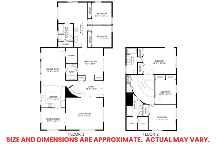 Size and dimensions are approximate. Actual dimensions may vary and should be confirmed by buyer.