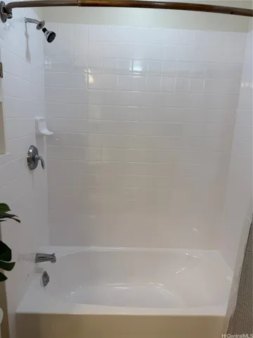 Freshly Re-Glazed Tub & Shower Stall