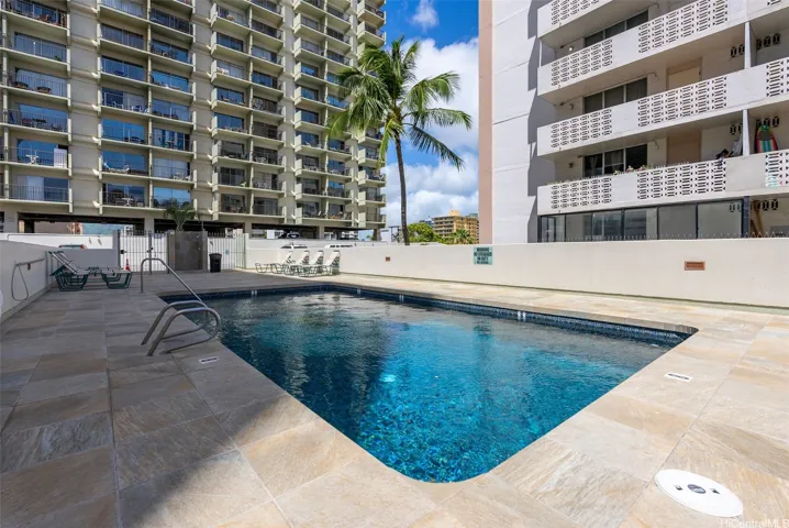 Resort-style pool