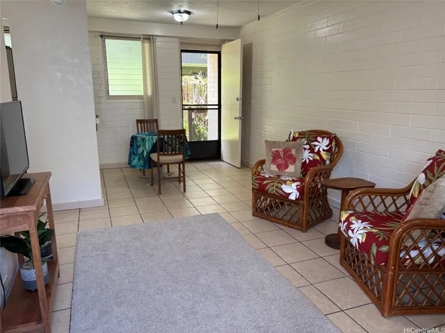 Living and dining area