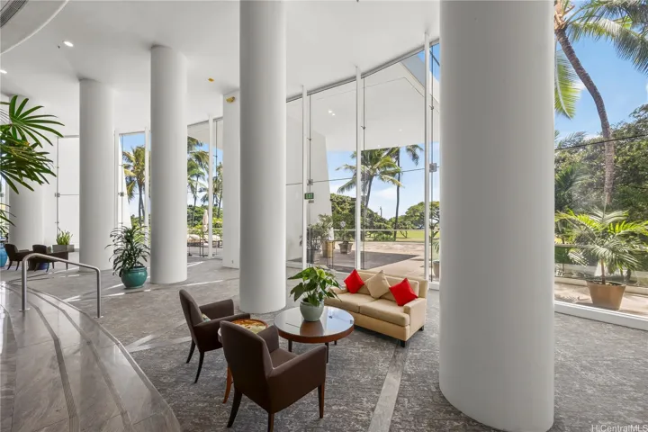 Lobby view.