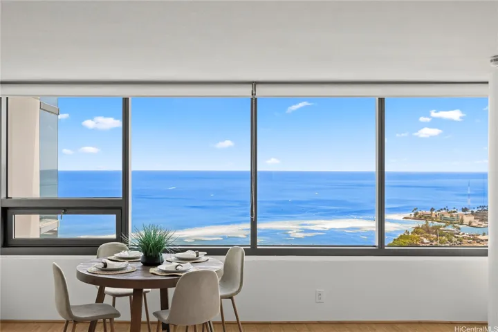 Captivating views from your dining area.