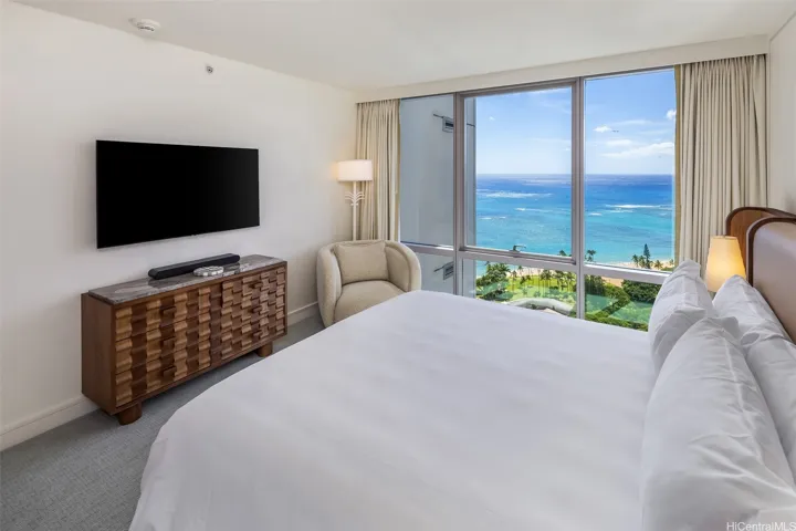 Primary Bedroom Imagine waking up to incredible ocean views.