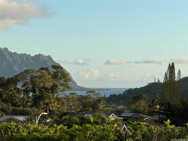View of ocean to Kualoa Ranch