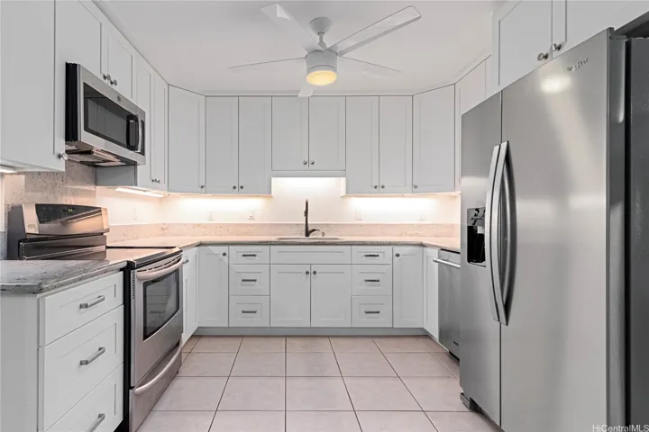 Updated kitchen.