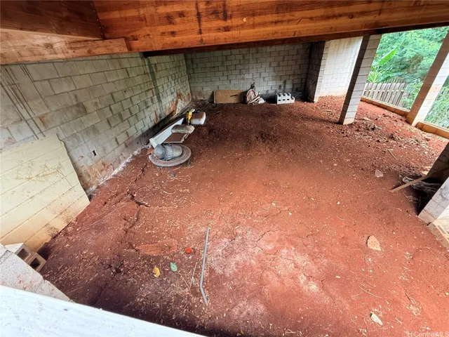 Under the house is a large space with ample headroom - could be finished into extra space for the new owner...