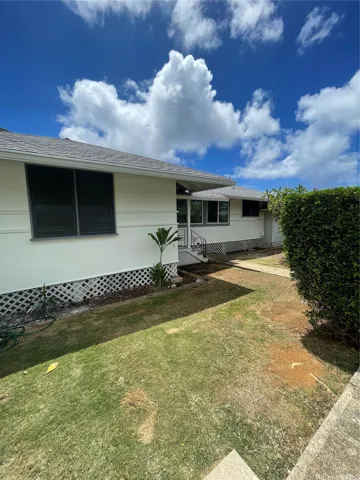 FRONT YARD OF THE HOUSE