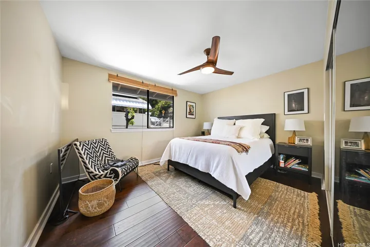 Top level bedroom