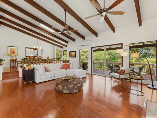 Open, spacious living room