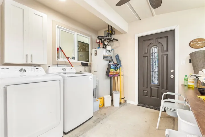 Laundry Room Downstairs w/Outdoor Access