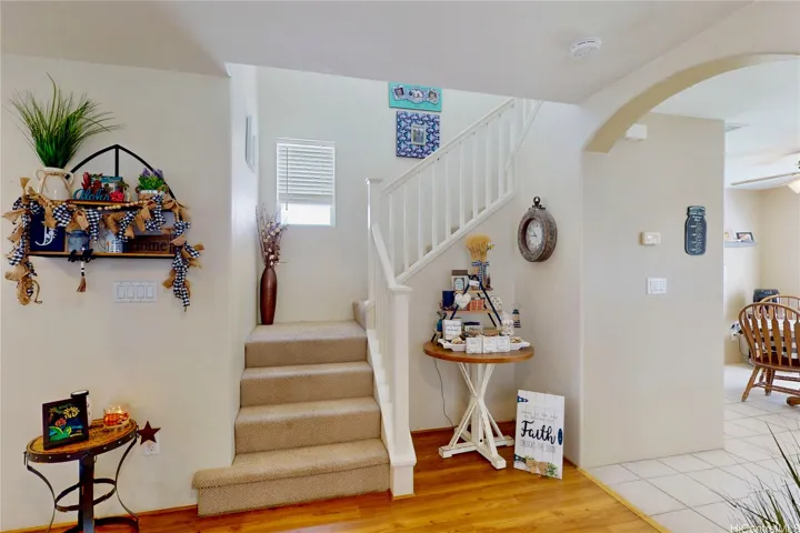 Stairs to upstairs bedrooms