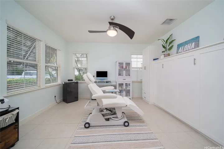 Enhanced
Office w/ built-in Murphy bed