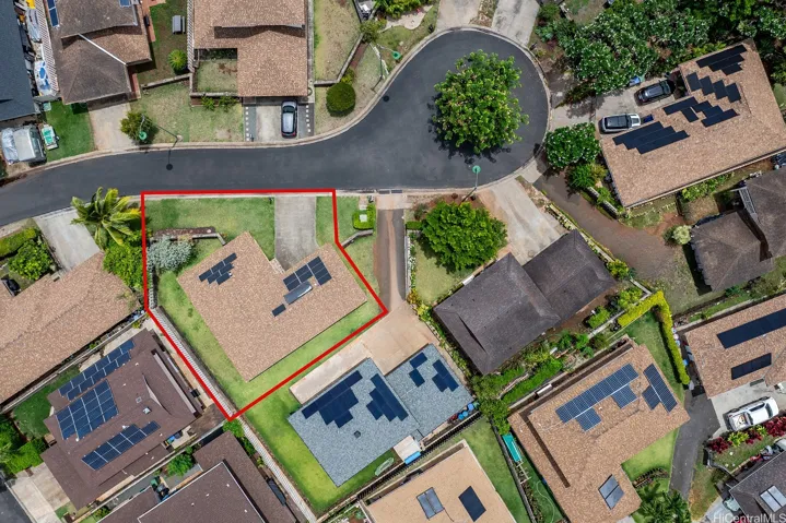 Property Boundary lines are approximate and for VISUAL IDENTIFICATION PURPOSES ONLY. Not to be used as an accurate measurement of lot size or perimeter.