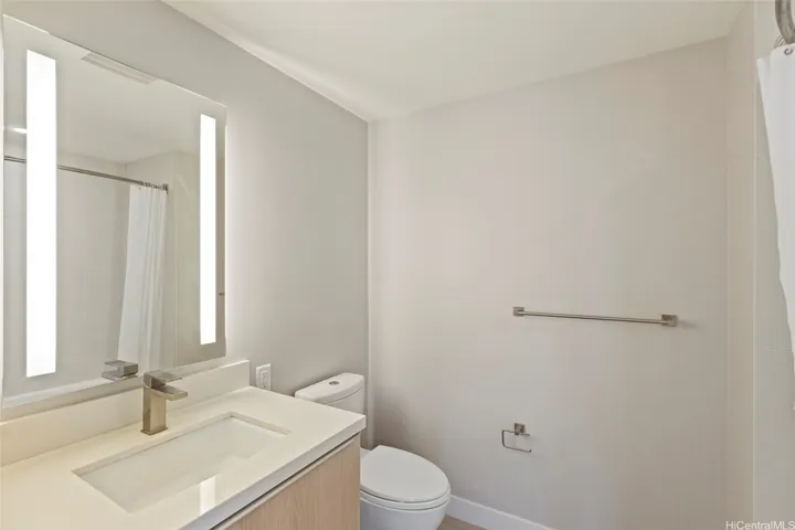 Hall bath