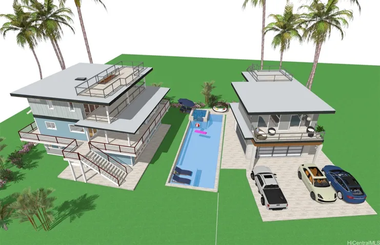 Mock up of of the drawings for the approved permitted plans.