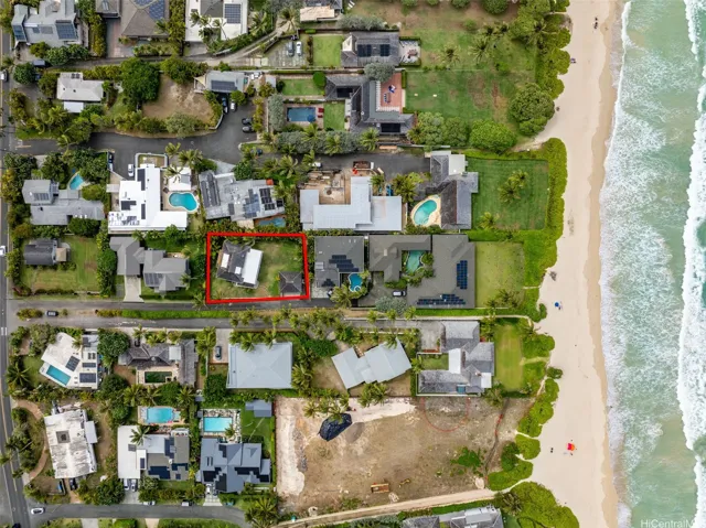 Just 3 homes from the beach