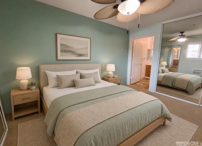 main bedroom with en suite bathroom