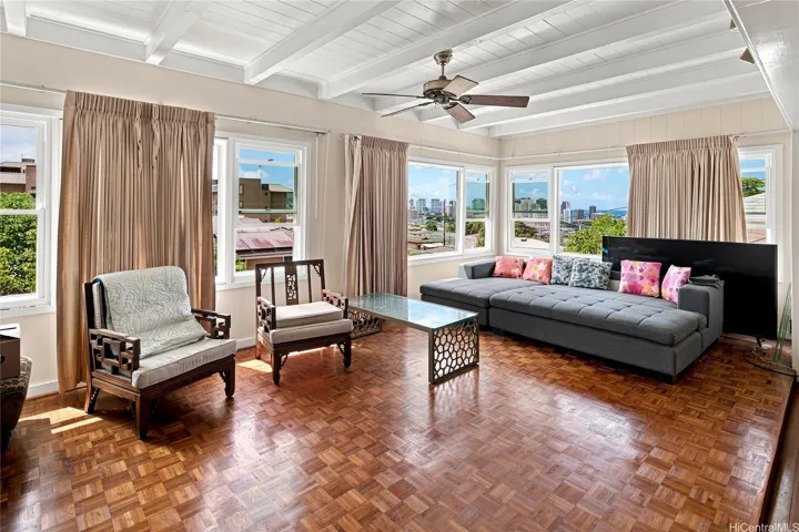 Living room upstairs.