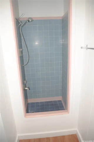 Shower in primary bedroom bath