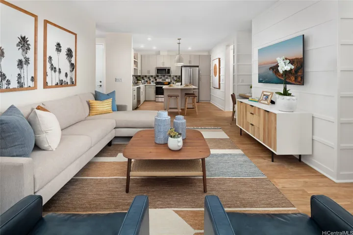 Photo is of the Unit 2 -Lokahi model home