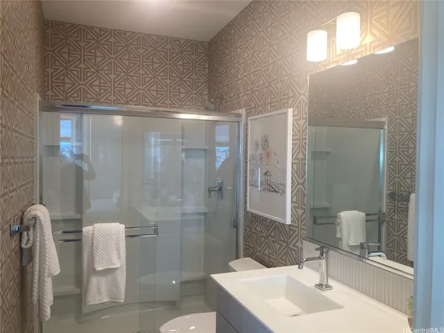 Photo is of the Unit 2 -Lokahi model home