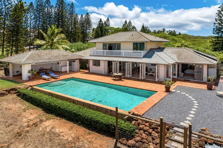5.9 acres of oceanfront living.