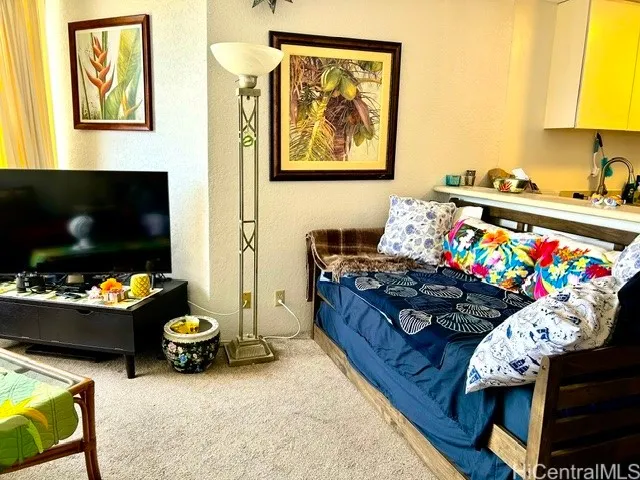 livingroom into trundle bed area