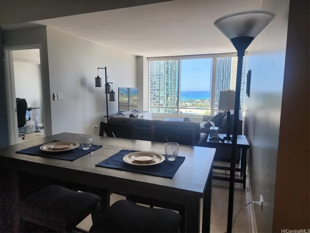 Attractive apartment with ocean and city viiews