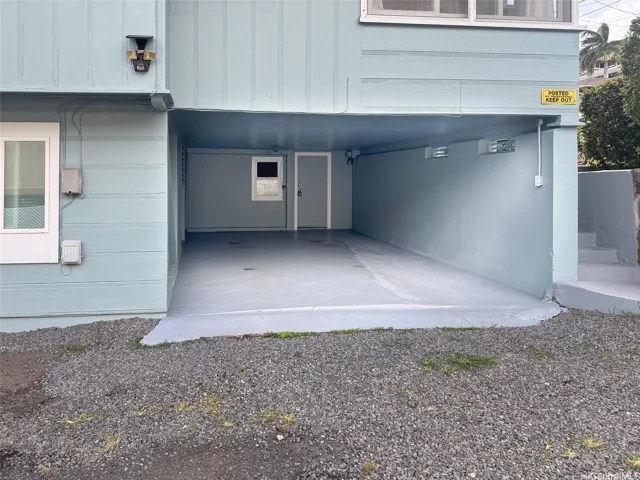 Front house garage