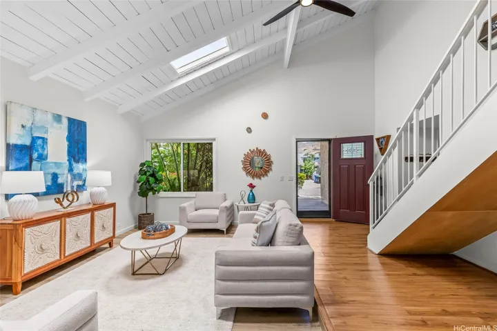 Nice skylight for natural lighting throughout the house.