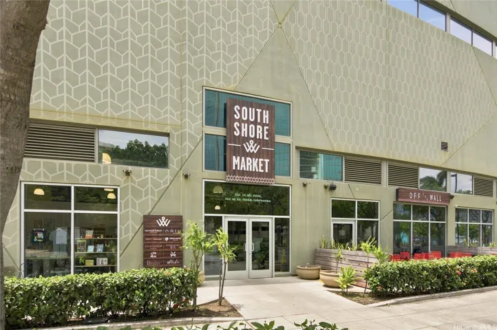 South Shore Market, with a variety of shops and restaurants, is right across the street!