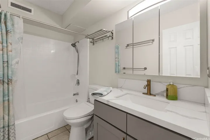 Fresh reglazed shower and tub area.