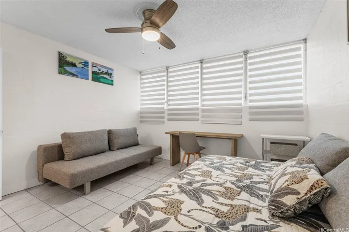 Bedroom is spacious enough to have an extra sofa sleeper.