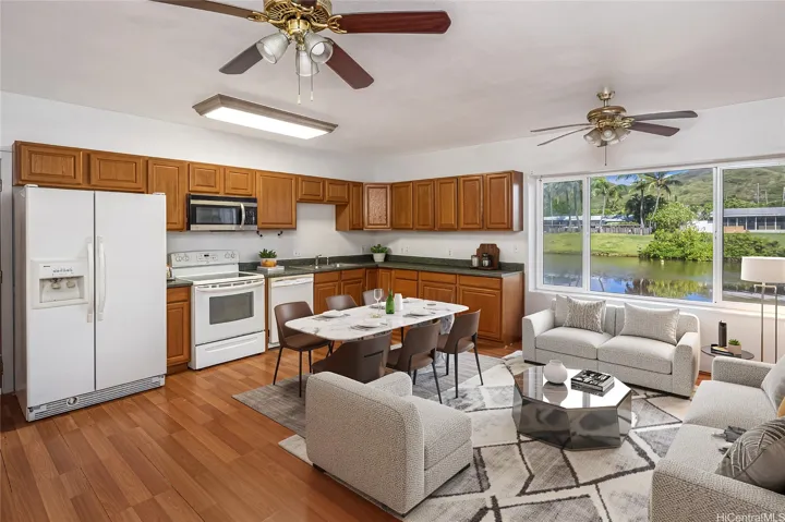 Enhanced-One bedroom/One bath unit downstairs